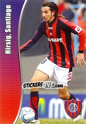 Sticker Hirsig, Santiago - Apertura 2008 n. K97 - Panini