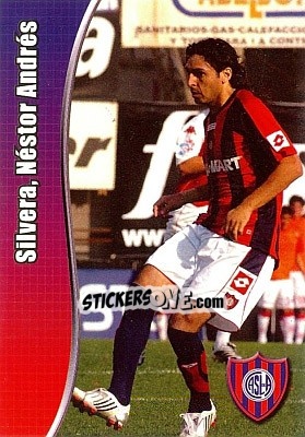 Sticker Silvera, Néstor Andrés - Apertura 2008 n. K100 - Panini