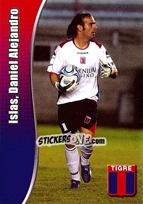 Sticker Islas, Daniel Alejandro - Apertura 2008 n. K106 - Panini