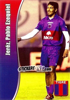 Sticker Jeréz, Pablo Ezequiel - Apertura 2008 - Panini