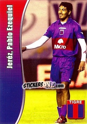 Figurina Jeréz, Pablo Ezequiel - Apertura 2008 - Panini