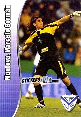 Sticker Montoya, Marcelo Germán - Apertura 2008 - Panini