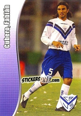 Sticker Cubero, Fabián - Apertura 2008 - Panini