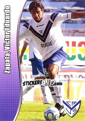 Sticker Zapata, Víctor Eduardo - Apertura 2008 n. K116 - Panini