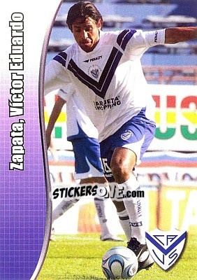 Cromo Zapata, Víctor Eduardo - Apertura 2008 - Panini