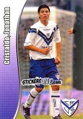 Sticker Cristaldo, Jonathan - Apertura 2008 n. K117 - Panini