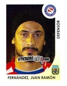 Sticker Fernandez Juan Ramon - Apertura 2008 n. 6 - Panini