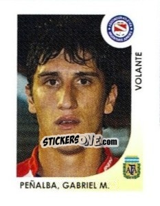 Sticker Penalba Gabriel M. - Apertura 2008 n. 10 - Panini