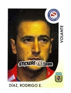 Sticker Diaz Rodrigo E. - Apertura 2008 n. 12 - Panini
