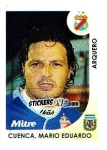 Sticker Cuenca Mario Eduardo - Apertura 2008 n. 17 - Panini