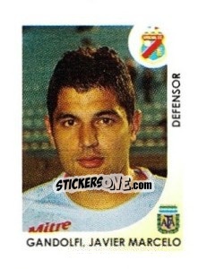 Sticker Gandolfi Javier Marcelo - Apertura 2008 - Panini