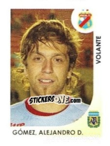 Sticker Gomez Alejandro D. - Apertura 2008 n. 25 - Panini