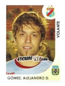 Cromo Gomez Alejandro D. - Apertura 2008 - Panini