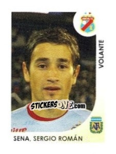 Sticker Sena Sergio Roman - Apertura 2008 - Panini