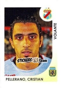 Figurina Pellerano Cristian - Apertura 2008 - Panini