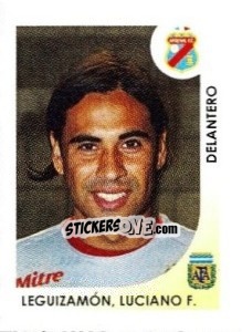 Cromo Leguizamon Luciano F. - Apertura 2008 - Panini