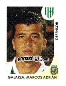 Sticker Galarza Marcos Adrian - Apertura 2008 n. 34 - Panini