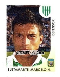 Cromo Bustamante Marcelo H. - Apertura 2008 n. 39 - Panini