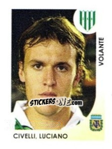 Sticker Civelli Luciano - Apertura 2008 - Panini