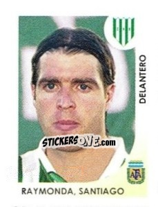 Sticker Raymonda Santiago - Apertura 2008 n. 48 - Panini