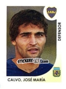 Sticker Calvo Jose Maria - Apertura 2008 n. 55 - Panini