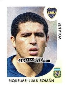Sticker Riquelme Juan Roman - Apertura 2008 n. 58 - Panini