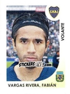 Sticker Vargas Rivera Fabian - Apertura 2008 n. 59 - Panini