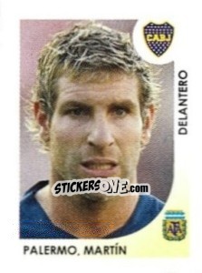 Sticker Palermo Martin - Apertura 2008 n. 63 - Panini