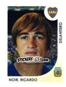 Sticker Noir Ricardo - Apertura 2008 n. 64 - Panini