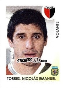 Sticker Torres Nicolas Emanuel - Apertura 2008 n. 71 - Panini