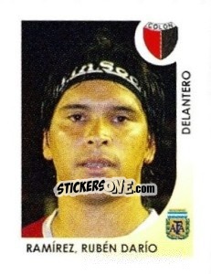 Sticker Ramirez Ruben Dario - Apertura 2008 n. 78 - Panini
