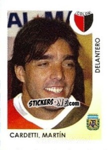 Figurina Cardetti Martin - Apertura 2008 n. 79 - Panini