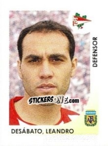 Sticker Desabato Leandro - Apertura 2008 n. 83 - Panini