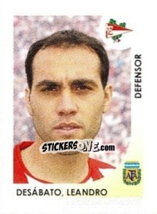 Figurina Desabato Leandro - Apertura 2008 - Panini