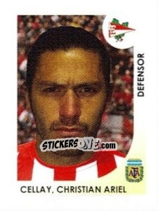 Sticker Cellay Christian Ariel - Apertura 2008 - Panini