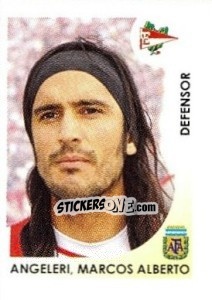 Cromo Angelri Marcos Alberto - Apertura 2008 - Panini