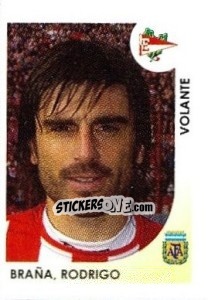 Sticker Brana Rodrigo - Apertura 2008 n. 87 - Panini