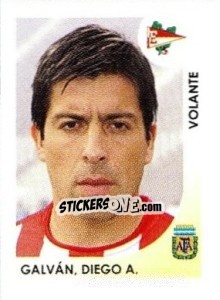 Sticker Galvan Diego A. - Apertura 2008 n. 89 - Panini