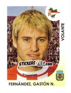 Sticker Fernandez Gaston N. - Apertura 2008 n. 92 - Panini