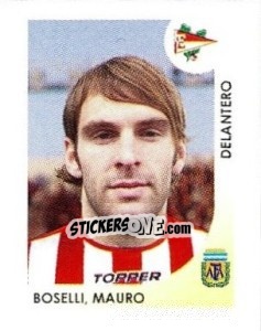 Sticker Boselli Mauro - Apertura 2008 - Panini