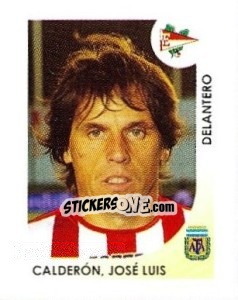 Sticker Calderon Jose Luis - Apertura 2008 - Panini