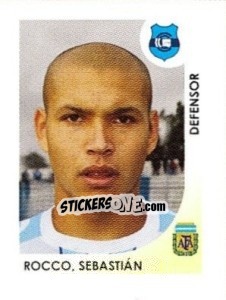 Sticker Rocco Sebastian - Apertura 2008 n. 98 - Panini