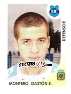 Sticker Montero Gaston E. - Apertura 2008 n. 102 - Panini
