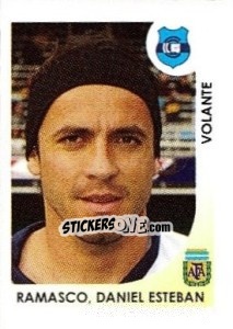 Sticker Ramasco Daniel Esteban - Apertura 2008 n. 109 - Panini