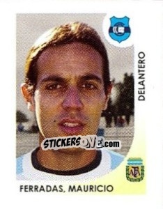 Sticker Ferradas Mauricio - Apertura 2008 - Panini
