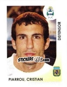 Figurina Piarrou Cristian - Apertura 2008 - Panini