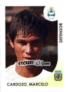 Sticker Cardozo Marcelo - Apertura 2008 n. 115 - Panini