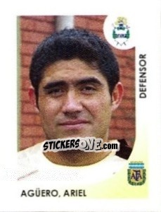 Sticker Aguero Ariel - Apertura 2008 n. 116 - Panini