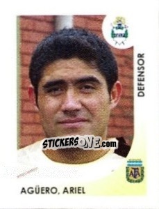 Sticker Aguero Ariel - Apertura 2008 - Panini