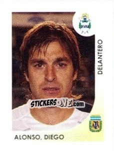 Sticker Alonso Diego - Apertura 2008 - Panini